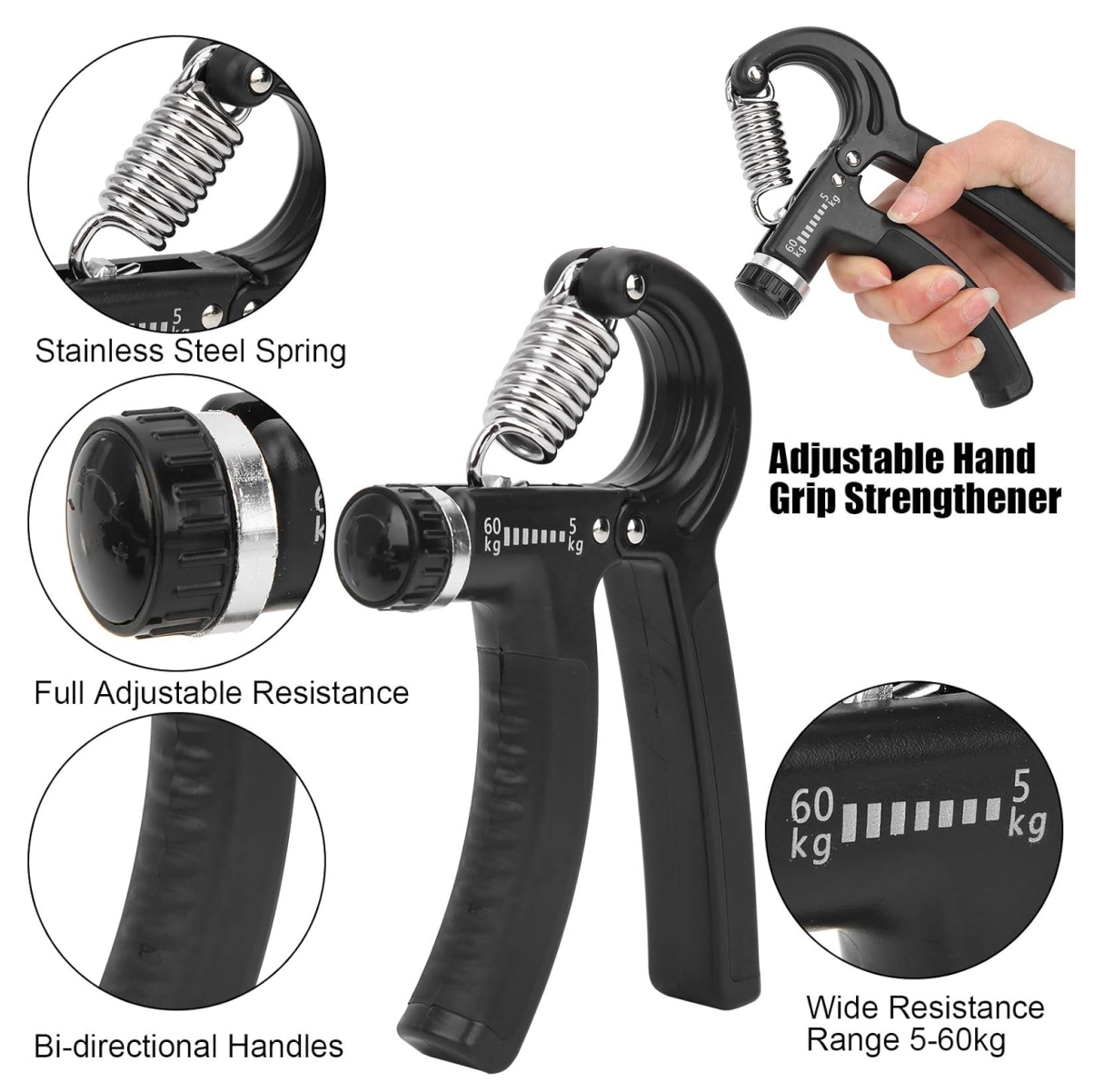 Miniatura 2 de Kit Ejercitadores Mano Muñeca 5pcs